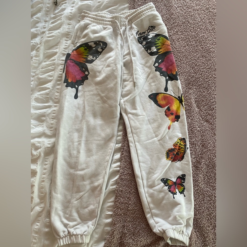 I Am Gia Butterly Sweatpants